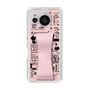 Slim Protection Case - STAND & RING RIBBON Sakura Pink［ Rune Naito - RUNE Girl Retro & Modern - Pink ］