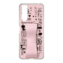 Slim Protection Case - STAND & RING RIBBON Sakura Pink［ Rune Naito - RUNE Girl Retro & Modern - Pink ］