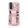Slim Protection Case - STAND & RING RIBBON Sakura Pink［ Rune Naito - RUNE Girl Retro & Modern - Pink ］