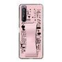 Slim Protection Case - STAND & RING RIBBON Sakura Pink［ Rune Naito - RUNE Girl Retro & Modern - Pink ］