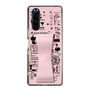 Slim Protection Case - STAND & RING RIBBON Sakura Pink［ Rune Naito - RUNE Girl Retro & Modern - Pink ］