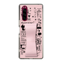 Slim Protection Case - STAND & RING RIBBON Sakura Pink［ Rune Naito - RUNE Girl Retro & Modern - Pink ］