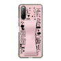 Slim Protection Case - STAND & RING RIBBON Sakura Pink［ Rune Naito - RUNE Girl Retro & Modern - Pink ］
