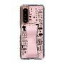 Slim Protection Case - STAND & RING RIBBON Sakura Pink［ Rune Naito - RUNE Girl Retro & Modern - Pink ］