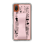 Slim Protection Case - STAND & RING RIBBON Sakura Pink［ Rune Naito - RUNE Girl Retro & Modern - Pink ］