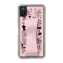 Slim Protection Case - STAND & RING RIBBON Sakura Pink［ Rune Naito - RUNE Girl Retro & Modern - Pink ］
