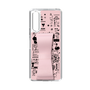 Slim Protection Case - STAND & RING RIBBON Sakura Pink［ Rune Naito - RUNE Girl Retro & Modern - Pink ］