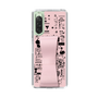 Slim Protection Case - STAND & RING RIBBON Sakura Pink［ Rune Naito - RUNE Girl Retro & Modern - Pink ］