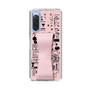 Slim Protection Case - STAND & RING RIBBON Sakura Pink［ Rune Naito - RUNE Girl Retro & Modern - Pink ］