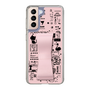 Slim Protection Case - STAND & RING RIBBON Sakura Pink［ Rune Naito - RUNE Girl Retro & Modern - Pink ］