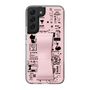 Slim Protection Case - STAND & RING RIBBON Sakura Pink［ Rune Naito - RUNE Girl Retro & Modern - Pink ］