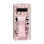 Slim Protection Case - STAND & RING RIBBON Sakura Pink［ Rune Naito - RUNE Girl Retro & Modern - Pink ］