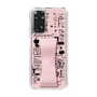 Slim Protection Case - STAND & RING RIBBON Sakura Pink［ Rune Naito - RUNE Girl Retro & Modern - Pink ］