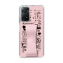 Slim Protection Case - STAND & RING RIBBON Sakura Pink［ Rune Naito - RUNE Girl Retro & Modern - Pink ］