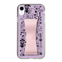 Slim Protection Case - STAND & RING RIBBON Sakura Pink［ Rune Naito - RUNE Girl Retro & Modern - Purple ］