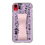 Slim Protection Case - STAND & RING RIBBON Sakura Pink［ Rune Naito - RUNE Girl Retro & Modern - Purple ］