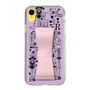Slim Protection Case - STAND & RING RIBBON Sakura Pink［ Rune Naito - RUNE Girl Retro & Modern - Purple ］