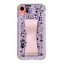 Slim Protection Case - STAND & RING RIBBON Sakura Pink［ Rune Naito - RUNE Girl Retro & Modern - Purple ］