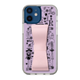 Slim Protection Case - STAND & RING RIBBON Sakura Pink［ Rune Naito - RUNE Girl Retro & Modern - Purple ］