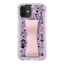 Slim Protection Case - STAND & RING RIBBON Sakura Pink［ Rune Naito - RUNE Girl Retro & Modern - Purple ］