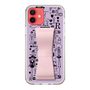 Slim Protection Case - STAND & RING RIBBON Sakura Pink［ Rune Naito - RUNE Girl Retro & Modern - Purple ］