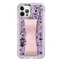 Slim Protection Case - STAND & RING RIBBON Sakura Pink［ Rune Naito - RUNE Girl Retro & Modern - Purple ］