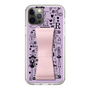 Slim Protection Case - STAND & RING RIBBON Sakura Pink［ Rune Naito - RUNE Girl Retro & Modern - Purple ］