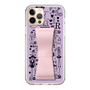 Slim Protection Case - STAND & RING RIBBON Sakura Pink［ Rune Naito - RUNE Girl Retro & Modern - Purple ］