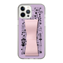 Slim Protection Case - STAND & RING RIBBON Sakura Pink［ Rune Naito - RUNE Girl Retro & Modern - Purple ］