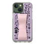 Slim Protection Case - STAND & RING RIBBON Sakura Pink［ Rune Naito - RUNE Girl Retro & Modern - Purple ］