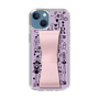 Slim Protection Case - STAND & RING RIBBON Sakura Pink［ Rune Naito - RUNE Girl Retro & Modern - Purple ］