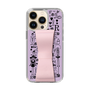 Slim Protection Case - STAND & RING RIBBON Sakura Pink［ Rune Naito - RUNE Girl Retro & Modern - Purple ］