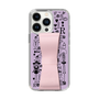 Slim Protection Case - STAND & RING RIBBON Sakura Pink［ Rune Naito - RUNE Girl Retro & Modern - Purple ］