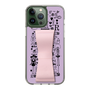 Slim Protection Case - STAND & RING RIBBON Sakura Pink［ Rune Naito - RUNE Girl Retro & Modern - Purple ］