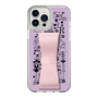 Slim Protection Case - STAND & RING RIBBON Sakura Pink［ Rune Naito - RUNE Girl Retro & Modern - Purple ］