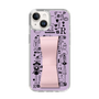 Slim Protection Case - STAND & RING RIBBON Sakura Pink［ Rune Naito - RUNE Girl Retro & Modern - Purple ］