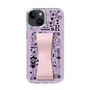 Slim Protection Case - STAND & RING RIBBON Sakura Pink［ Rune Naito - RUNE Girl Retro & Modern - Purple ］