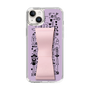 Slim Protection Case - STAND & RING RIBBON Sakura Pink［ Rune Naito - RUNE Girl Retro & Modern - Purple ］