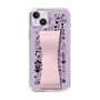 Slim Protection Case - STAND & RING RIBBON Sakura Pink［ Rune Naito - RUNE Girl Retro & Modern - Purple ］