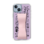 Slim Protection Case - STAND & RING RIBBON Sakura Pink［ Rune Naito - RUNE Girl Retro & Modern - Purple ］