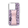 Slim Protection Case - STAND & RING RIBBON Sakura Pink［ Rune Naito - RUNE Girl Retro & Modern - Purple ］