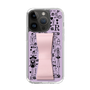 Slim Protection Case - STAND & RING RIBBON Sakura Pink［ Rune Naito - RUNE Girl Retro & Modern - Purple ］
