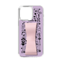 Slim Protection Case - STAND & RING RIBBON Sakura Pink［ Rune Naito - RUNE Girl Retro & Modern - Purple ］