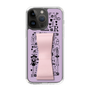 Slim Protection Case - STAND & RING RIBBON Sakura Pink［ Rune Naito - RUNE Girl Retro & Modern - Purple ］