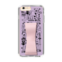 Slim Protection Case - STAND & RING RIBBON Sakura Pink［ Rune Naito - RUNE Girl Retro & Modern - Purple ］