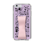 Slim Protection Case - STAND & RING RIBBON Sakura Pink［ Rune Naito - RUNE Girl Retro & Modern - Purple ］