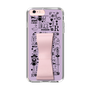 Slim Protection Case - STAND & RING RIBBON Sakura Pink［ Rune Naito - RUNE Girl Retro & Modern - Purple ］