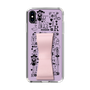 Slim Protection Case - STAND & RING RIBBON Sakura Pink［ Rune Naito - RUNE Girl Retro & Modern - Purple ］