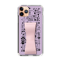 Slim Protection Case - STAND & RING RIBBON Sakura Pink［ Rune Naito - RUNE Girl Retro & Modern - Purple ］