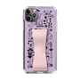 Slim Protection Case - STAND & RING RIBBON Sakura Pink［ Rune Naito - RUNE Girl Retro & Modern - Purple ］